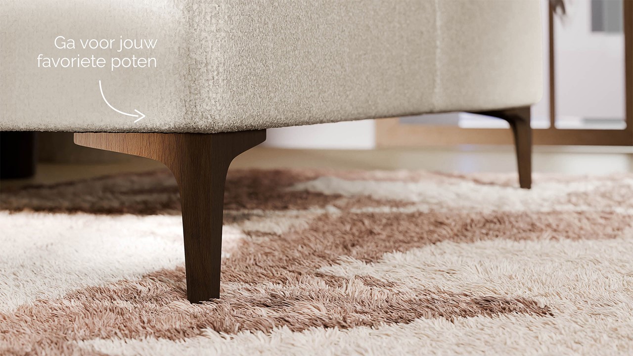 Boxspring Ivory - Pure touch natural