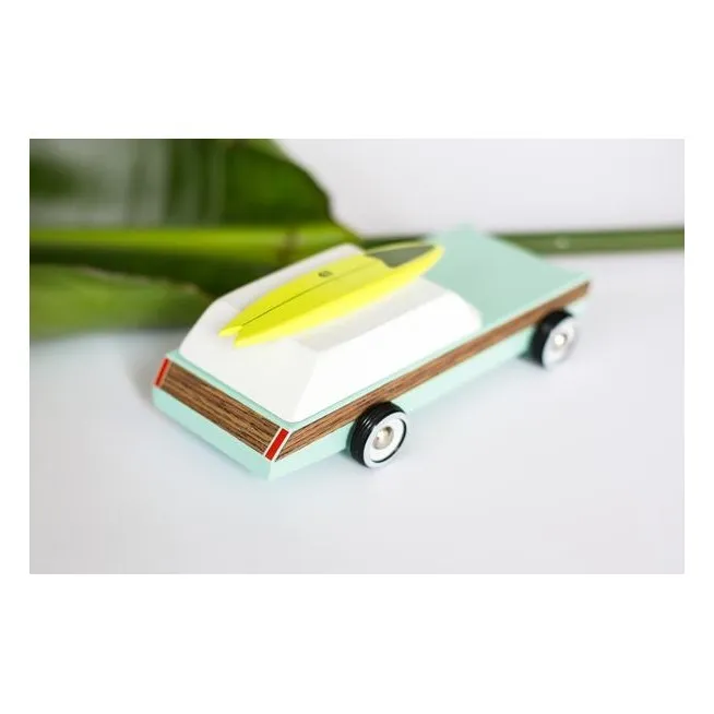 Candylab Voiture Woodie Redux en bois | Bleu