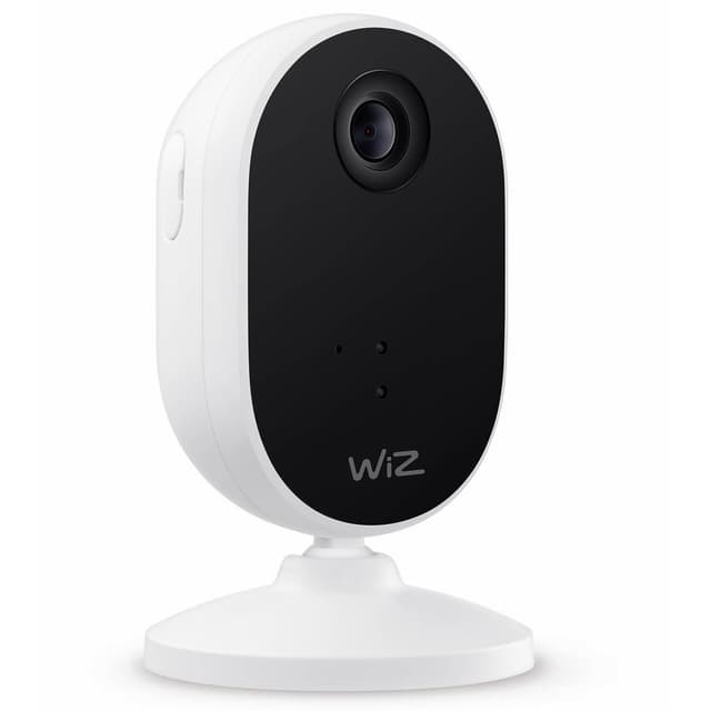 WiZ Startkit Övervakning och belysning Kamera + 3x Smart LED E27 Färg