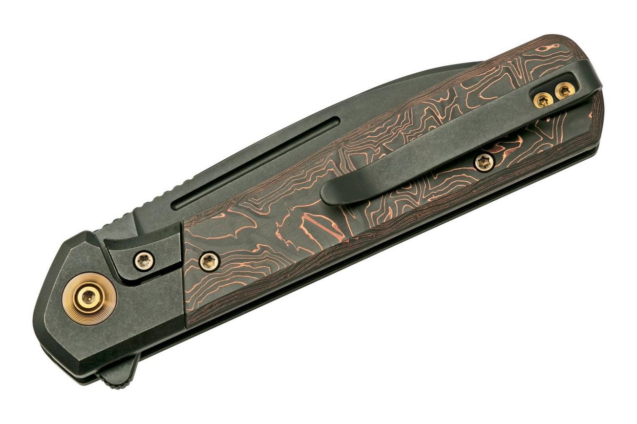 WE Knife Soothsayer WE20050-2 Grey Titanium/Carbonfiber, zakmes