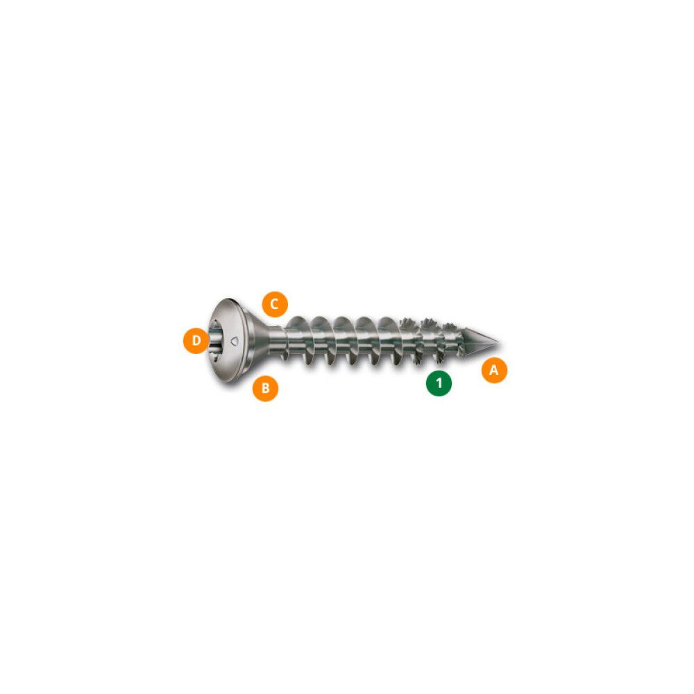 ANKARSKRUE SPAX 8X50 25STK