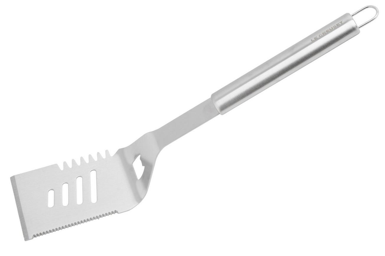 Le Creuset BBQ Outdoor Collection 41212000010000 Stainless Steel Spatula, barbecuespatel