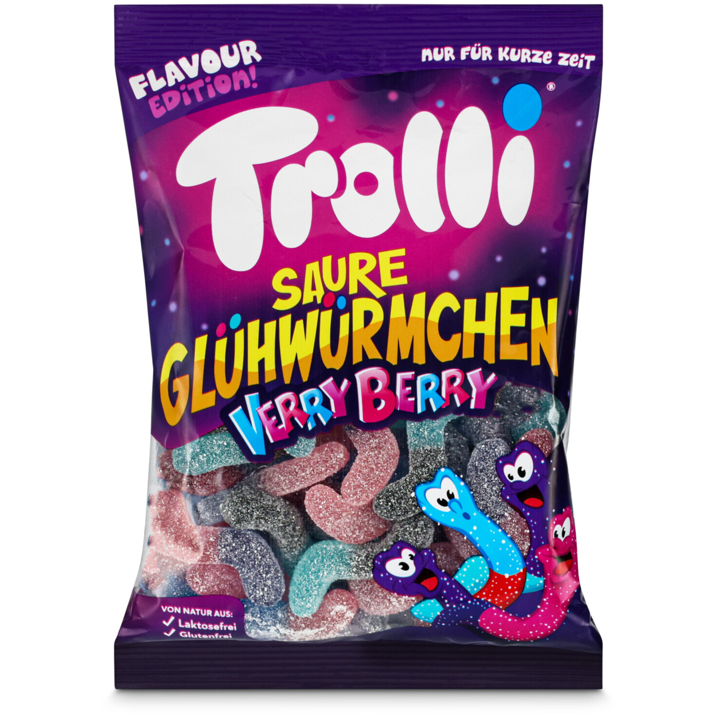 Trolli Saure Glühwürmchen Verry Berry