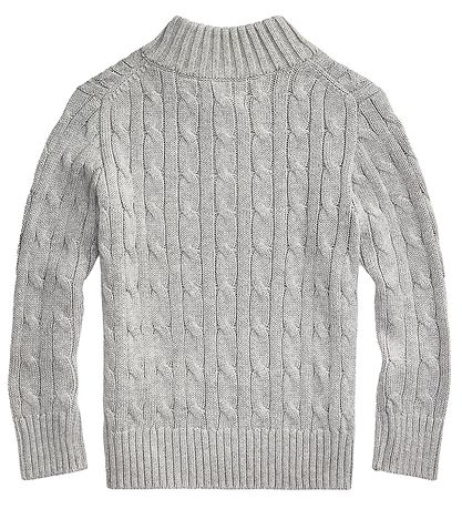 Polo Ralph Lauren Bluse - Strik - Classics - Gråmeleret