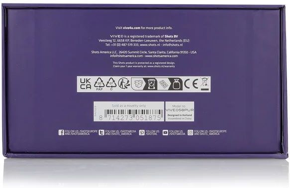 Riko - Triple Motor Thumper with Advanced Finger Motion & Pulse Wave Stimulator - Purple
