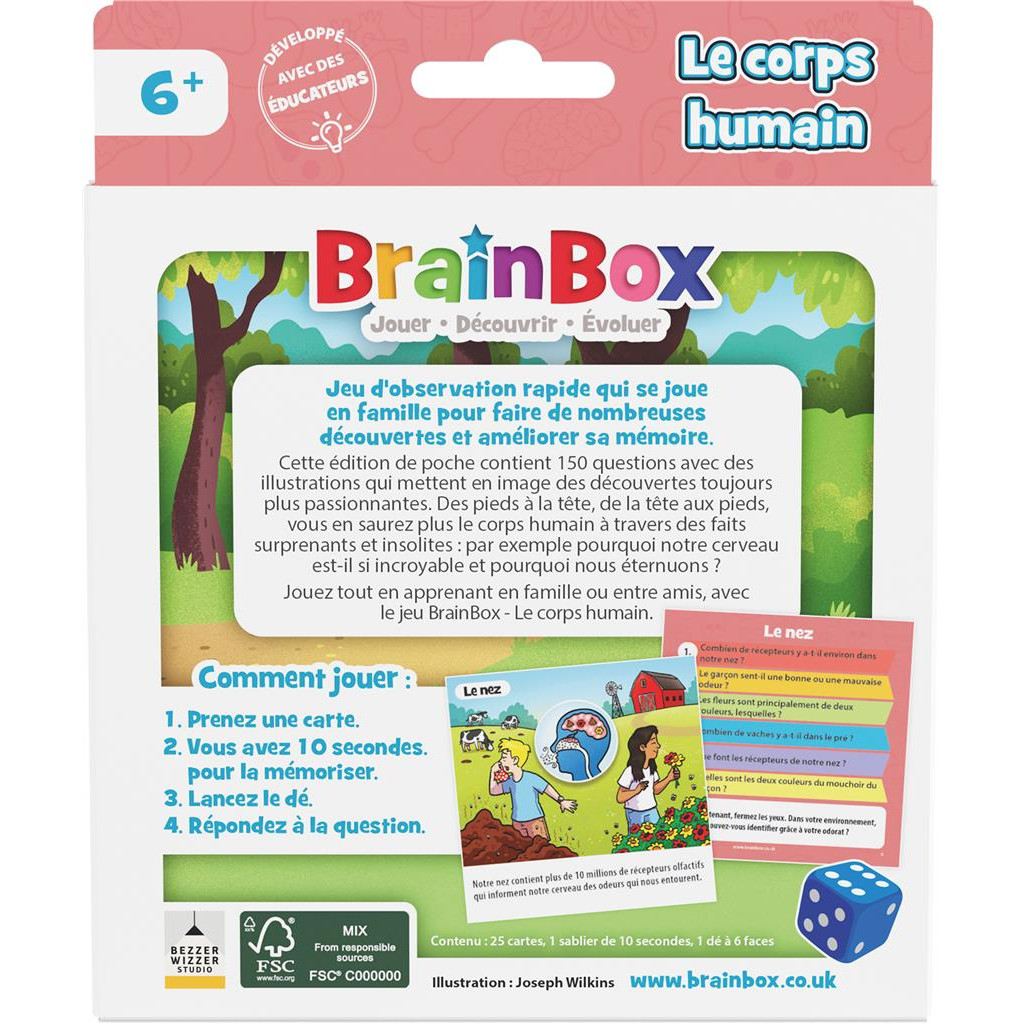 BrainBox Pocket : Le Corps Humain