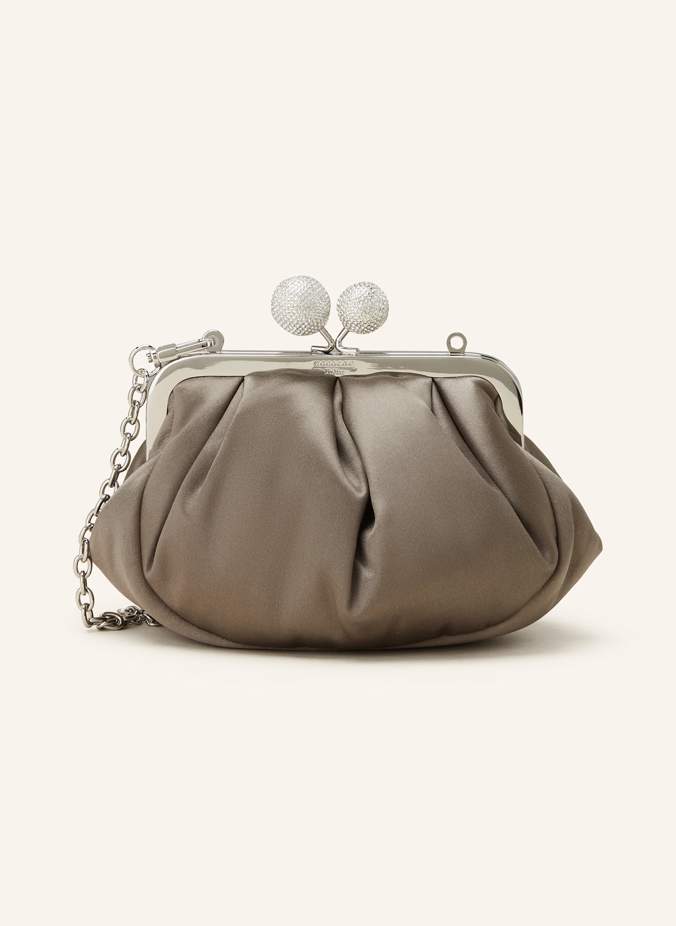 WEEKEND Max Mara Clutch EMMY mit Schmucksteinen