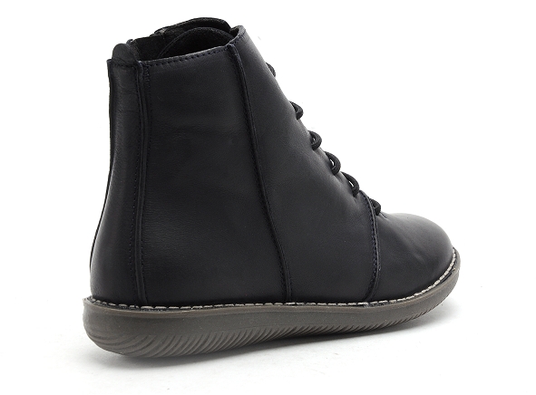Chacal boots bottine plates femme 6014 6411 bleu
