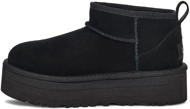UGG - Classic Ultra Mini Platform - Enkellaarsjes - Bruin - Suède