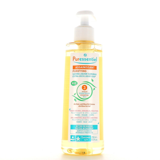 Savon liquide surgras assainissant Puressentiel