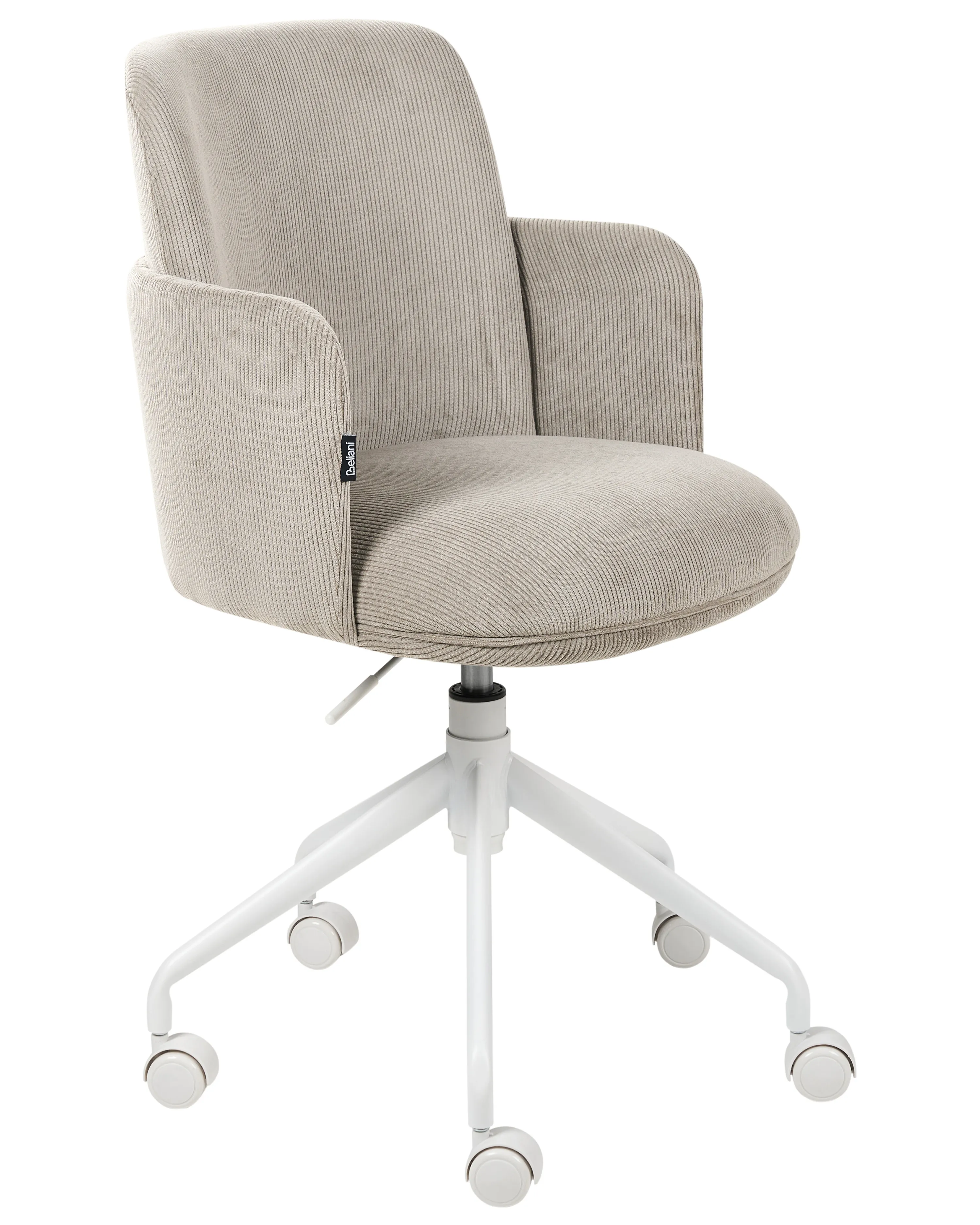 Bureaustoel DRYDEN Corduroy Taupe