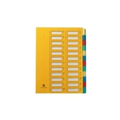 Extendos - Trieur alphanumérique 24 positions - jaune
