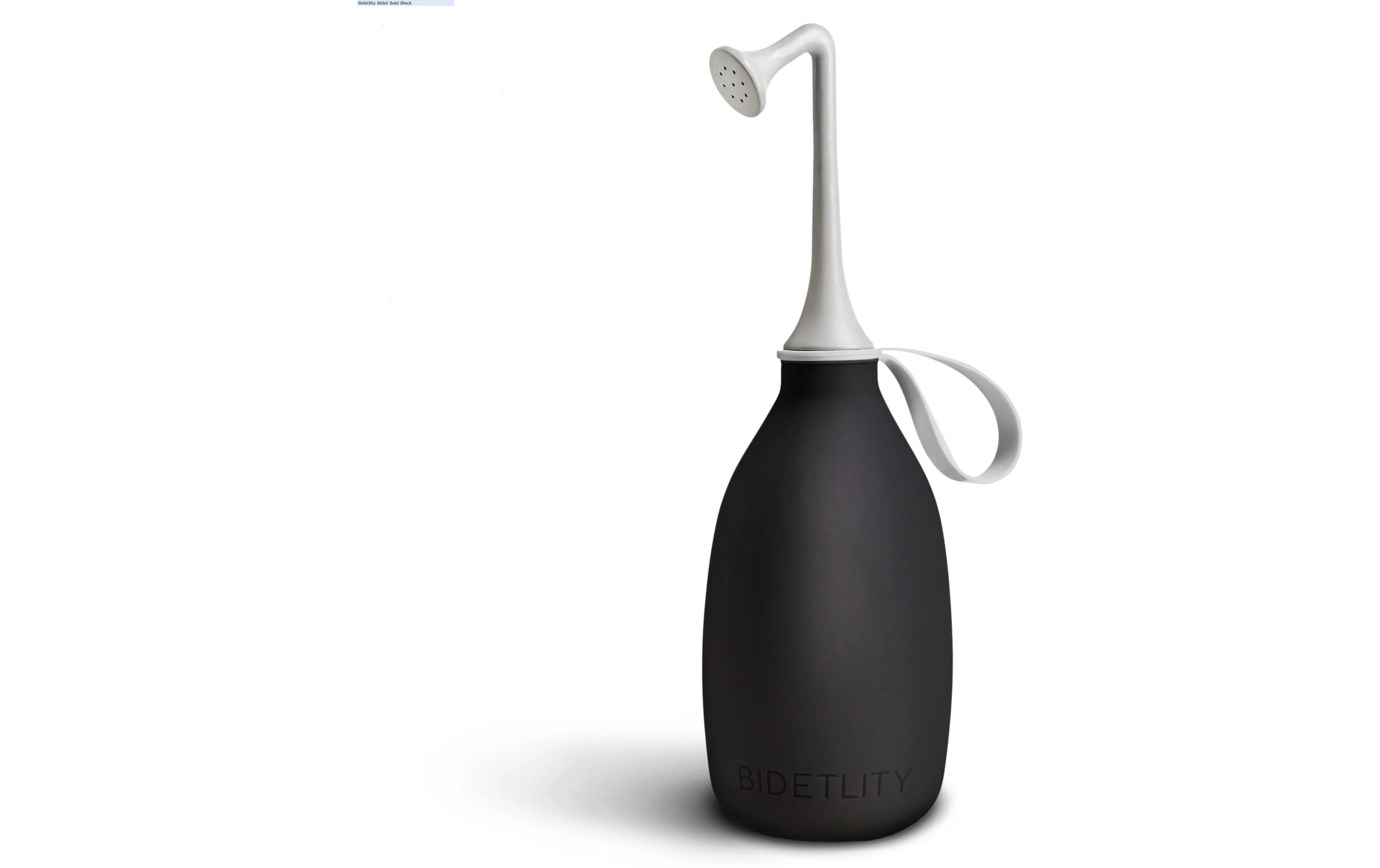 Bidet Bold Black schwarz 450 mlMobile Intimdusche, Po-Dusche