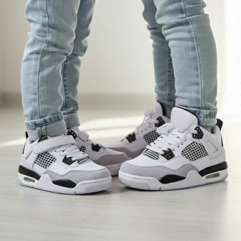 Keep going sneaker - wit/zwart (Twinning)
