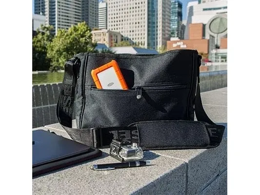 LaCie Rugged USB-C STFR5000800 - Harddisk - 5 TB - ekstern (bærbar) - USB 3.1 Gen 1 (USB-C stikforbindelse) - med 2 års Rescue Data Recovery Service Plan
