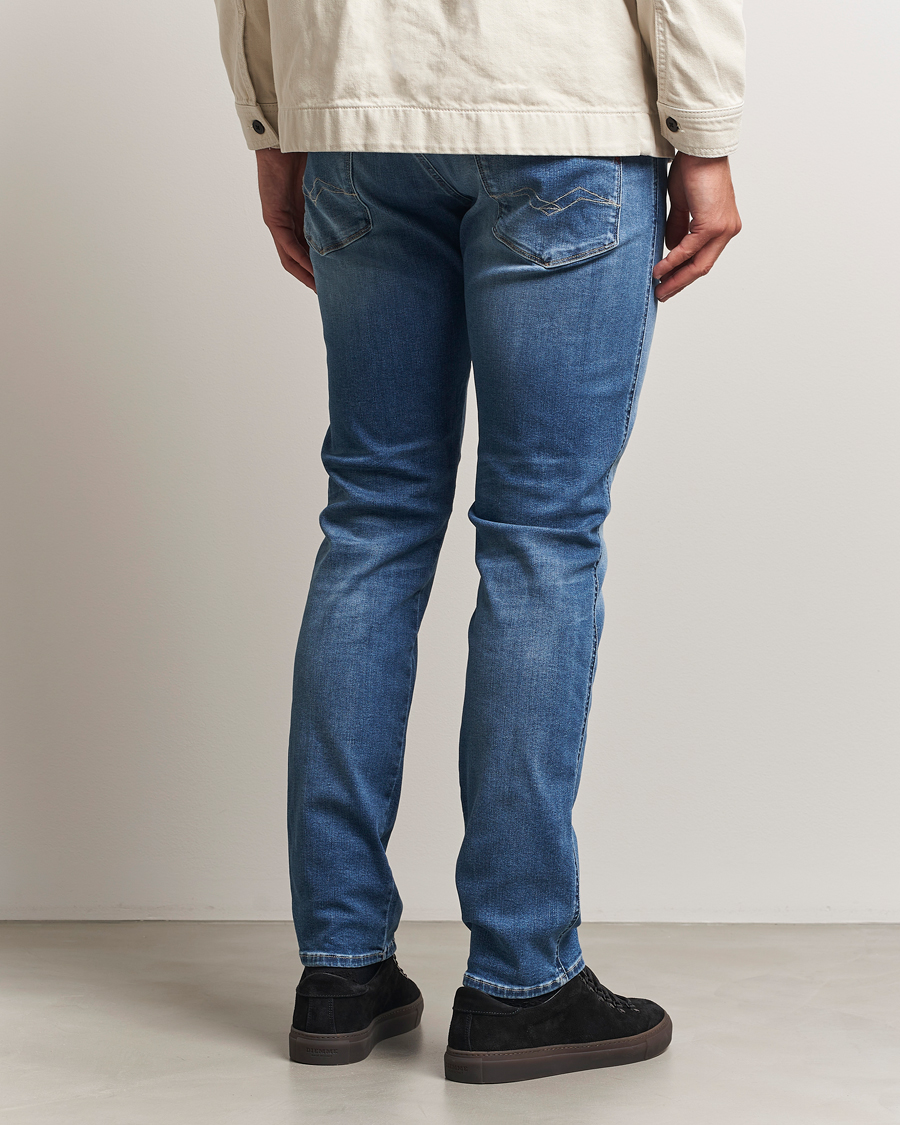 Replay Anbass Hyperflex Original Jeans Medium Blue