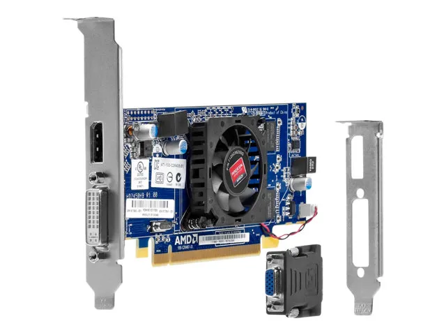 AMD Radeon HD 7450 - Grafikkort - Radeon HD 7450 - 1 GB GDDR3 - PCIe 2.0 x16 lavprofil - DVI, DisplayPort - for HP 6300 Pro (SFF), 6305 Pro (SFF), Elite 8300 (SFF)