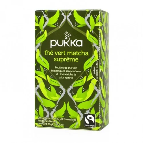 Pukka Thé Vert Bio Matcha Suprême - 20 Sachets