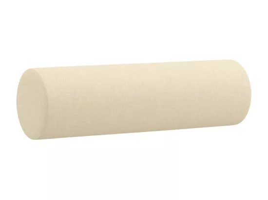 Ensemble de canapés 4 pièces avec coussins crème tissu