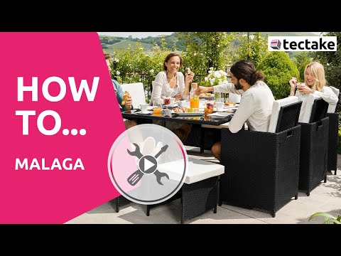 Rattan Sitzgruppe Malaga