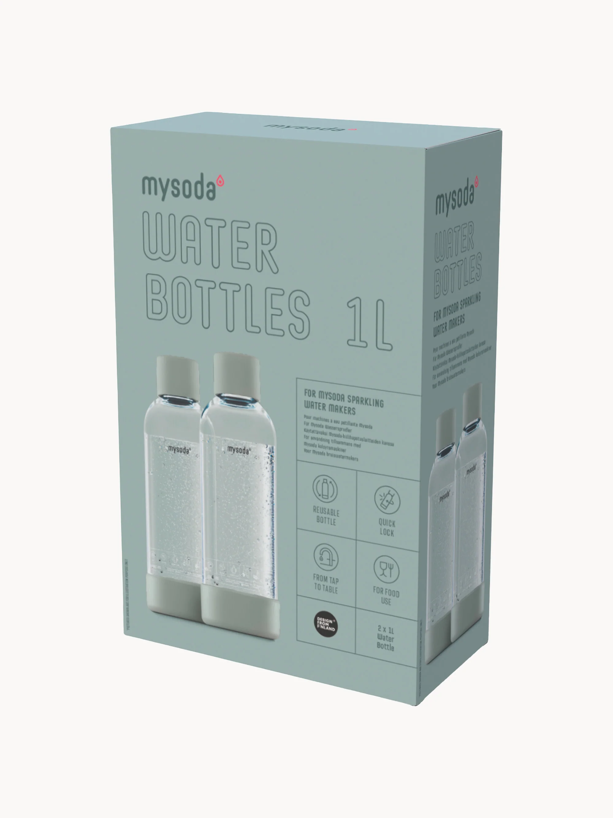 Waterflessen Basic, 2-delig