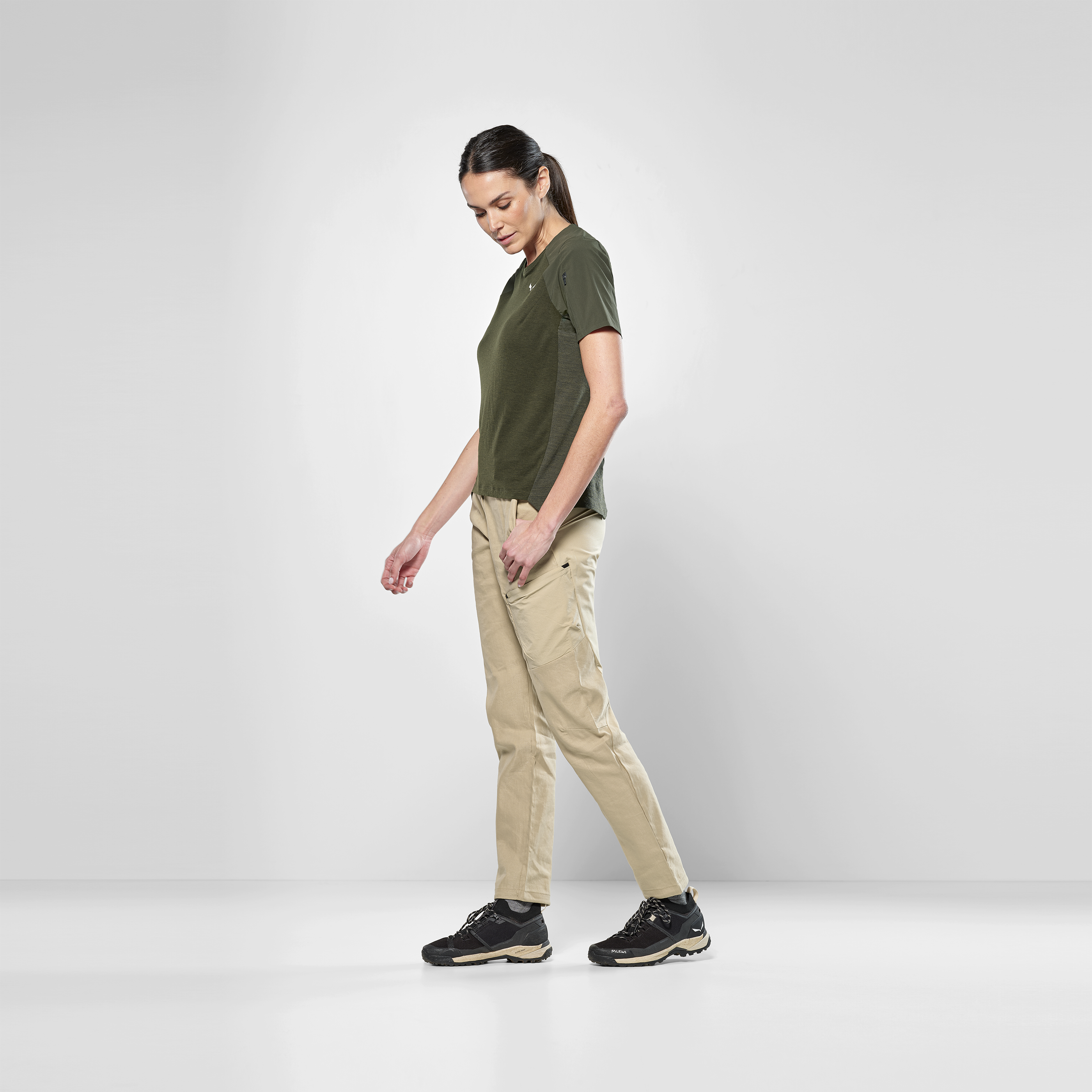 Puez Merino Hybrid T-Shirt Damen