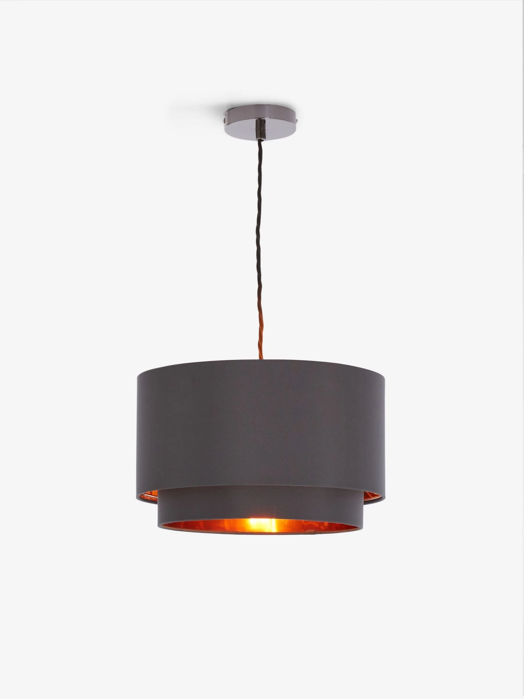 Rico plafondlamp met gemakkelijk te monteren kap