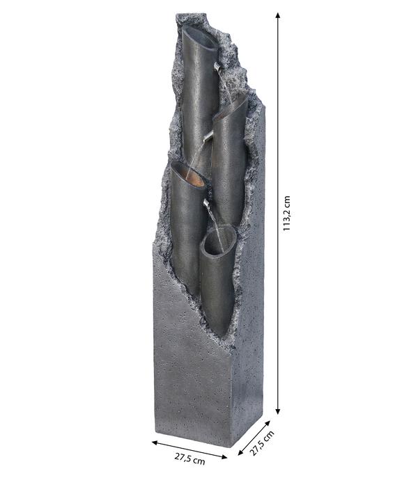 Dehner Polyresin-Gartenbrunnen Tubi,