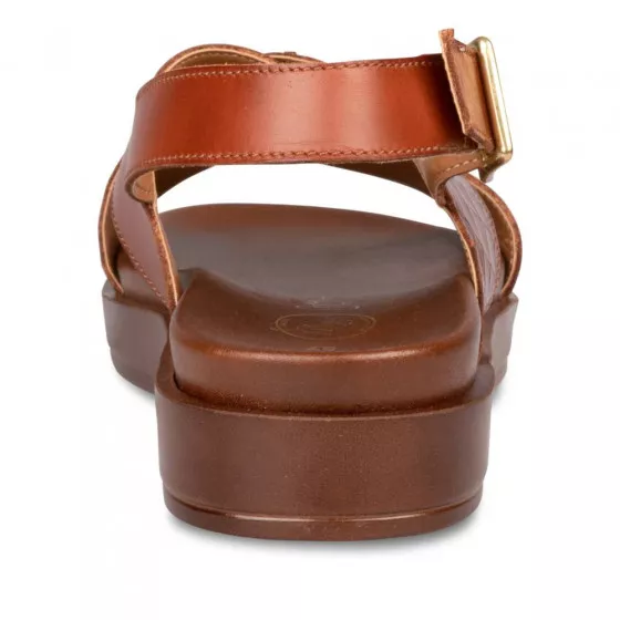 Sandales COGNAC MEGIS CASUAL