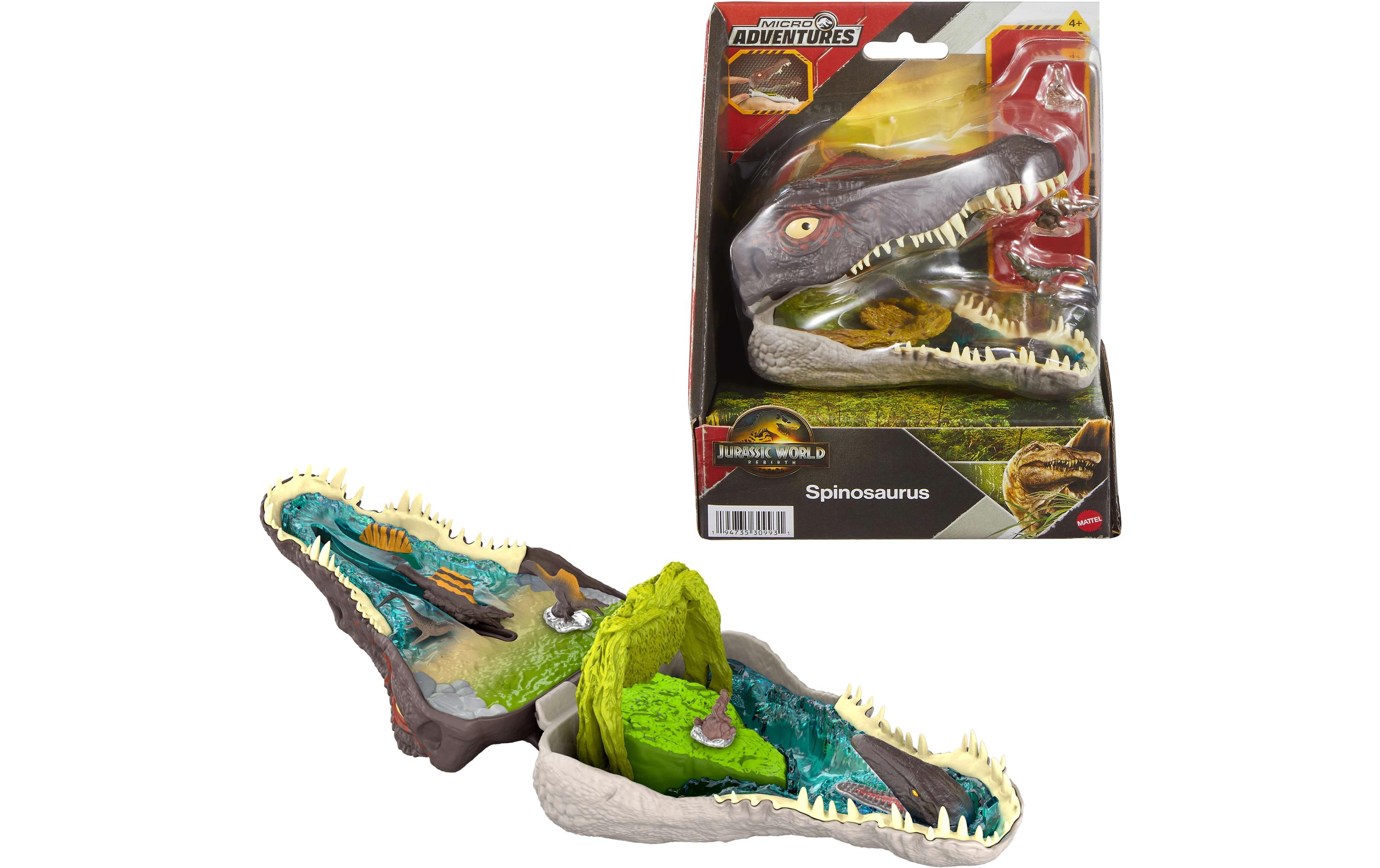 Jurassic World Micro Compact Spinosaurus 12 cmDino-Kinderspielzeug