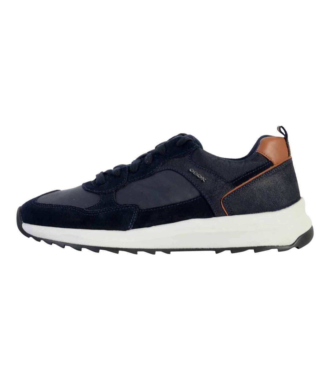 Basket Cuir Geox Titanio