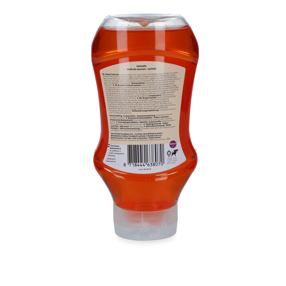 Braaaf Zalmolie 500 ml