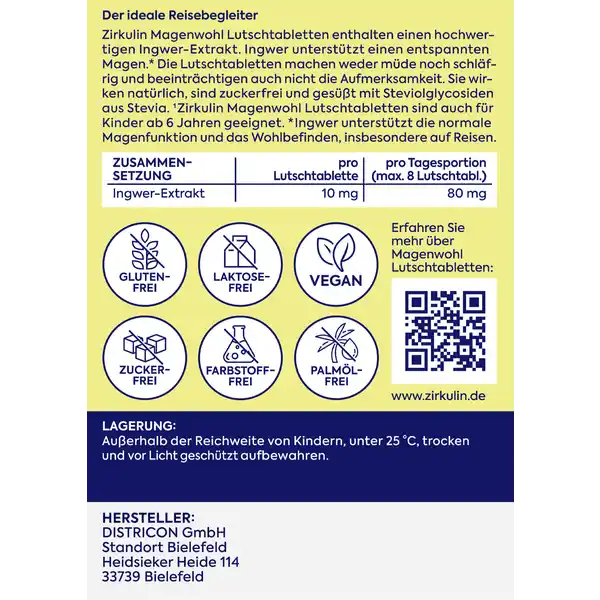 Magenwohl Lutschtabletten