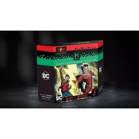 ASS Altenburger Hro DC Chapter 3 Shazam Fury Of The Gods NFT Trading Cards - Starter SetENGLISCH
