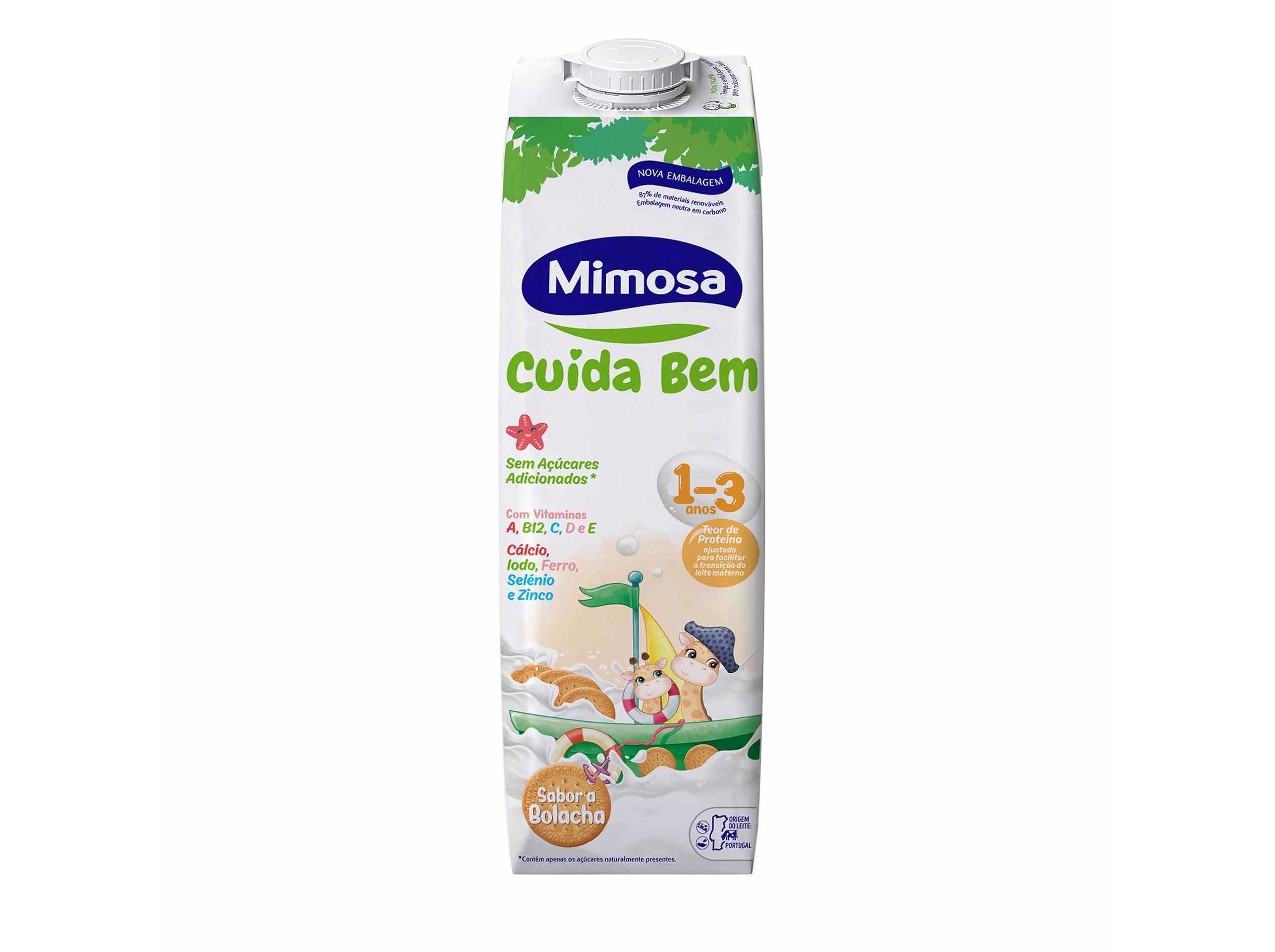 BEBIDA LÁCTEA MIMOSA BOLACHA UHT 1-3 ANOS 1 L