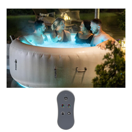 Spa inflável Bestway Lay-z-spa Paris com LED para 6 pessoas