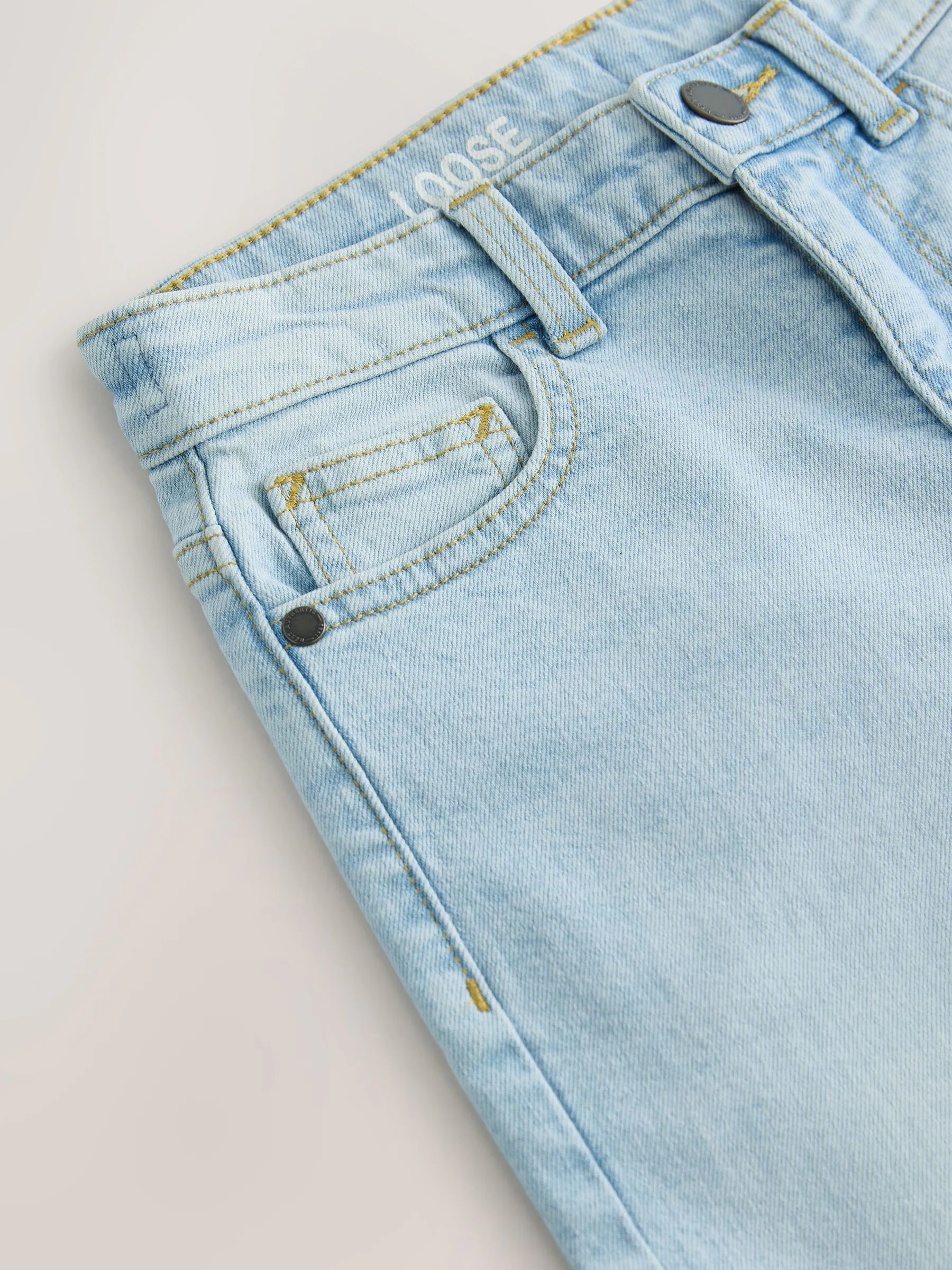 Bleach wash - Stretchjeans (3-17jr)