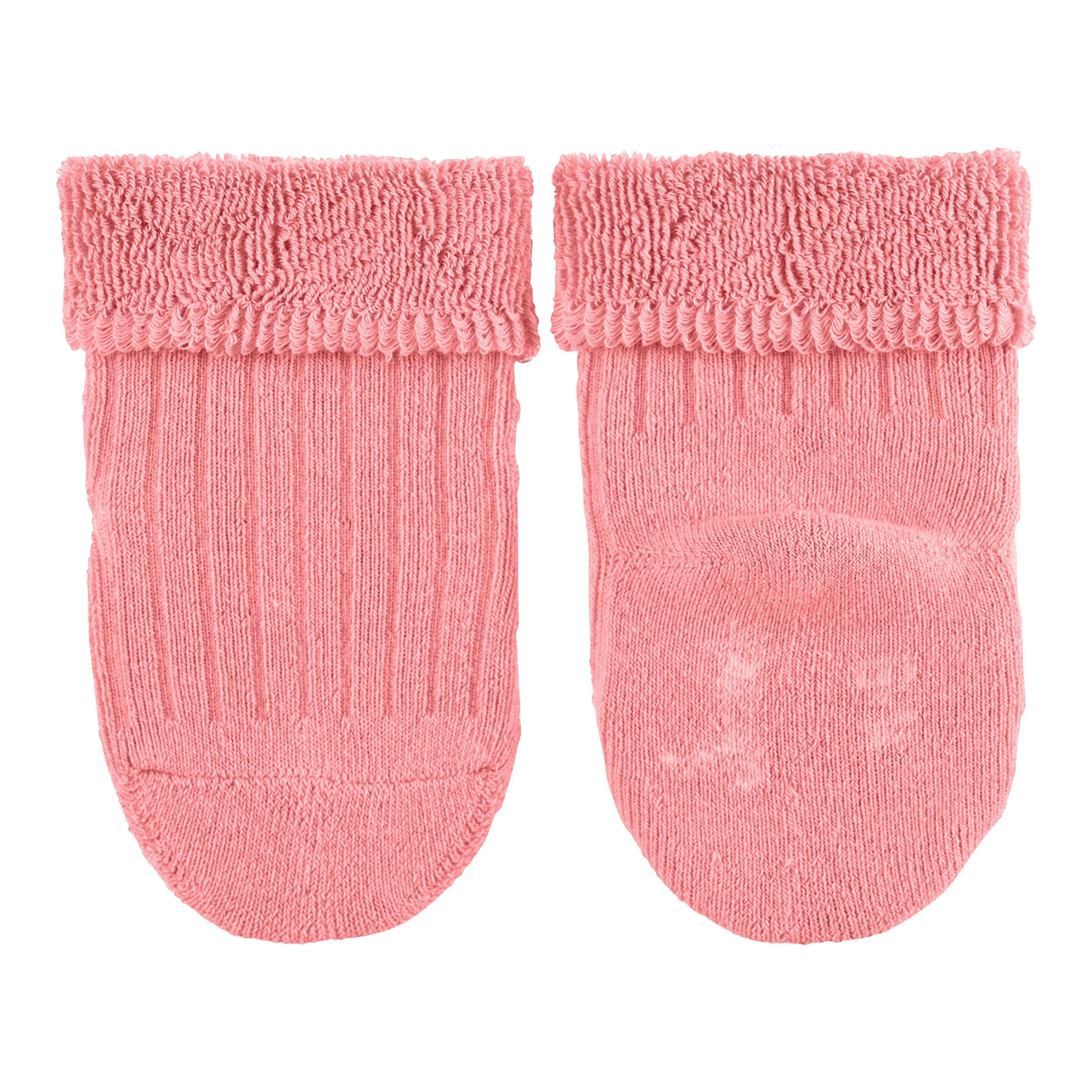 Sterntaler Socken mit geripptem Vollplüsch rosé