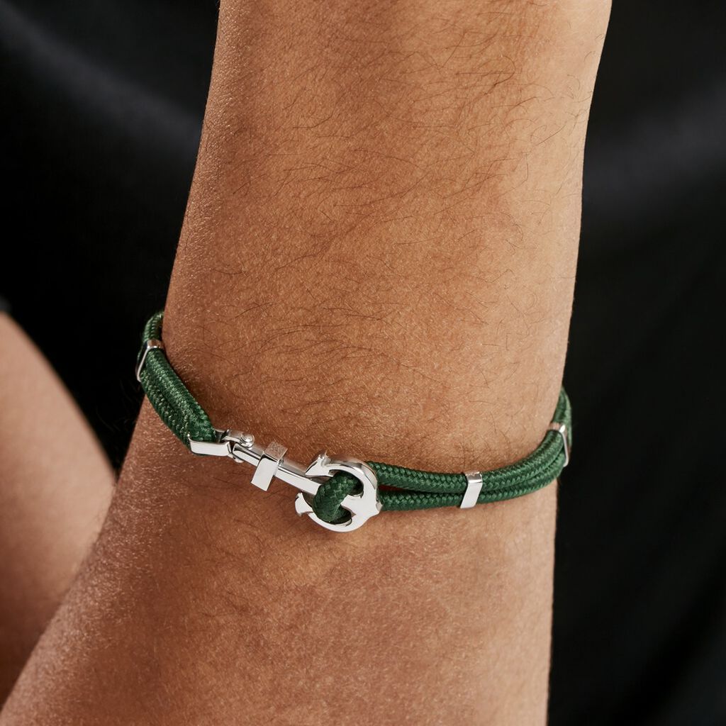 Bracelet Analya Acier Blanc