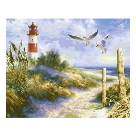 Schipper Malen nach Zahlen - Dünenlandschaft mit Leuchtturm