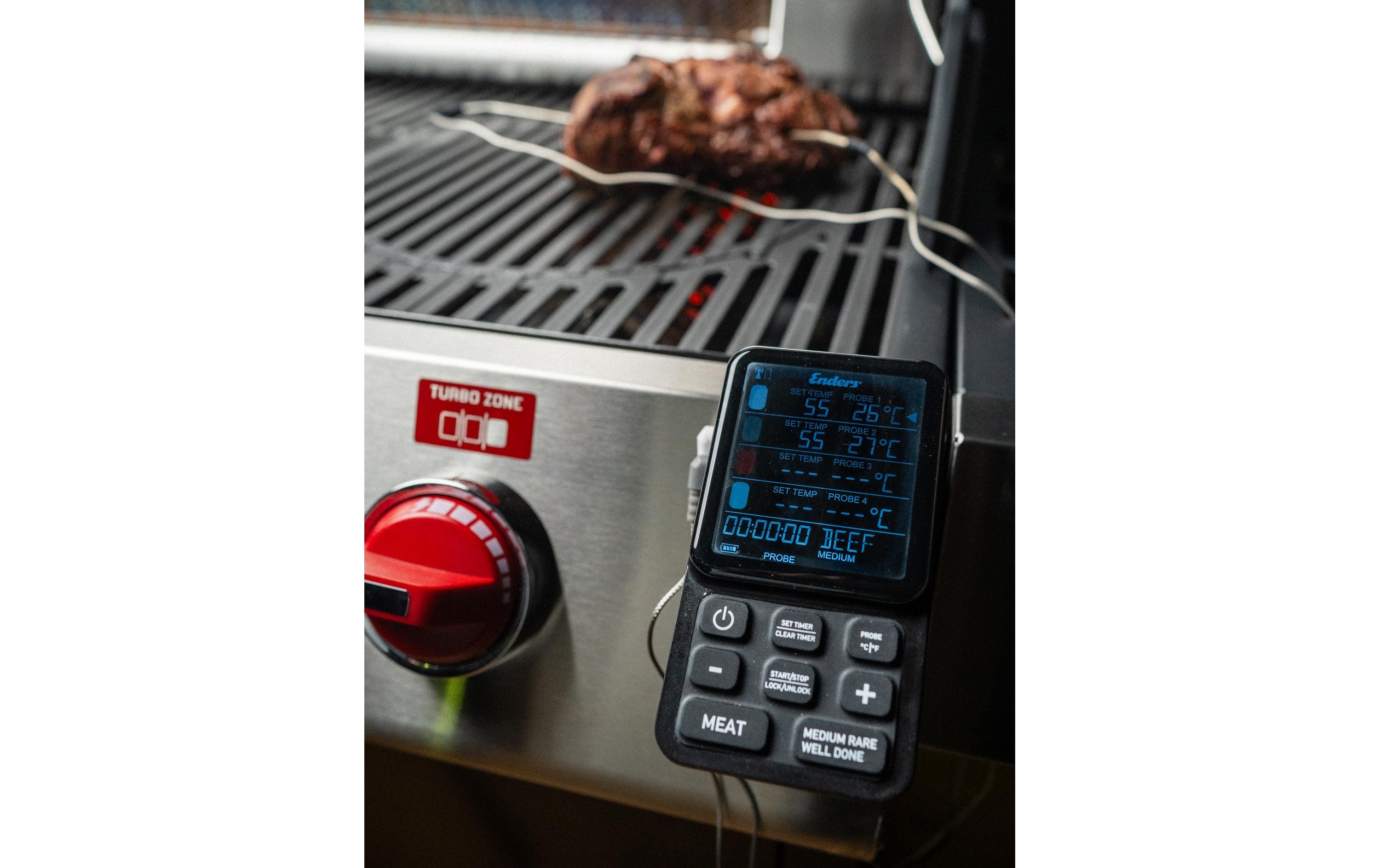 LCD FunkthermometerMobiles Funkthermometer