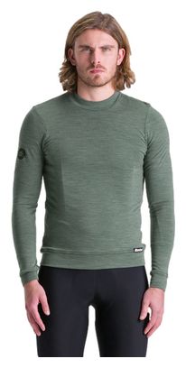 Pull Manches Longues Santini Impetus Merinos Vert