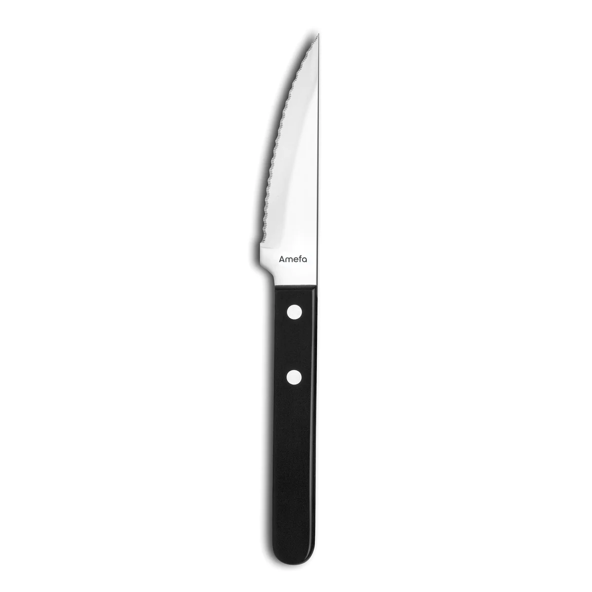 Steak Jumbo Pizza Noir - Set 6 couteaux steaks Amefa