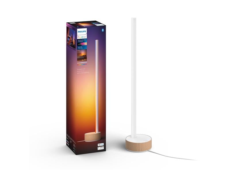 Philips Hue Tischleuchte Gradient Signe, 11.8 W, Oak Tischlampe