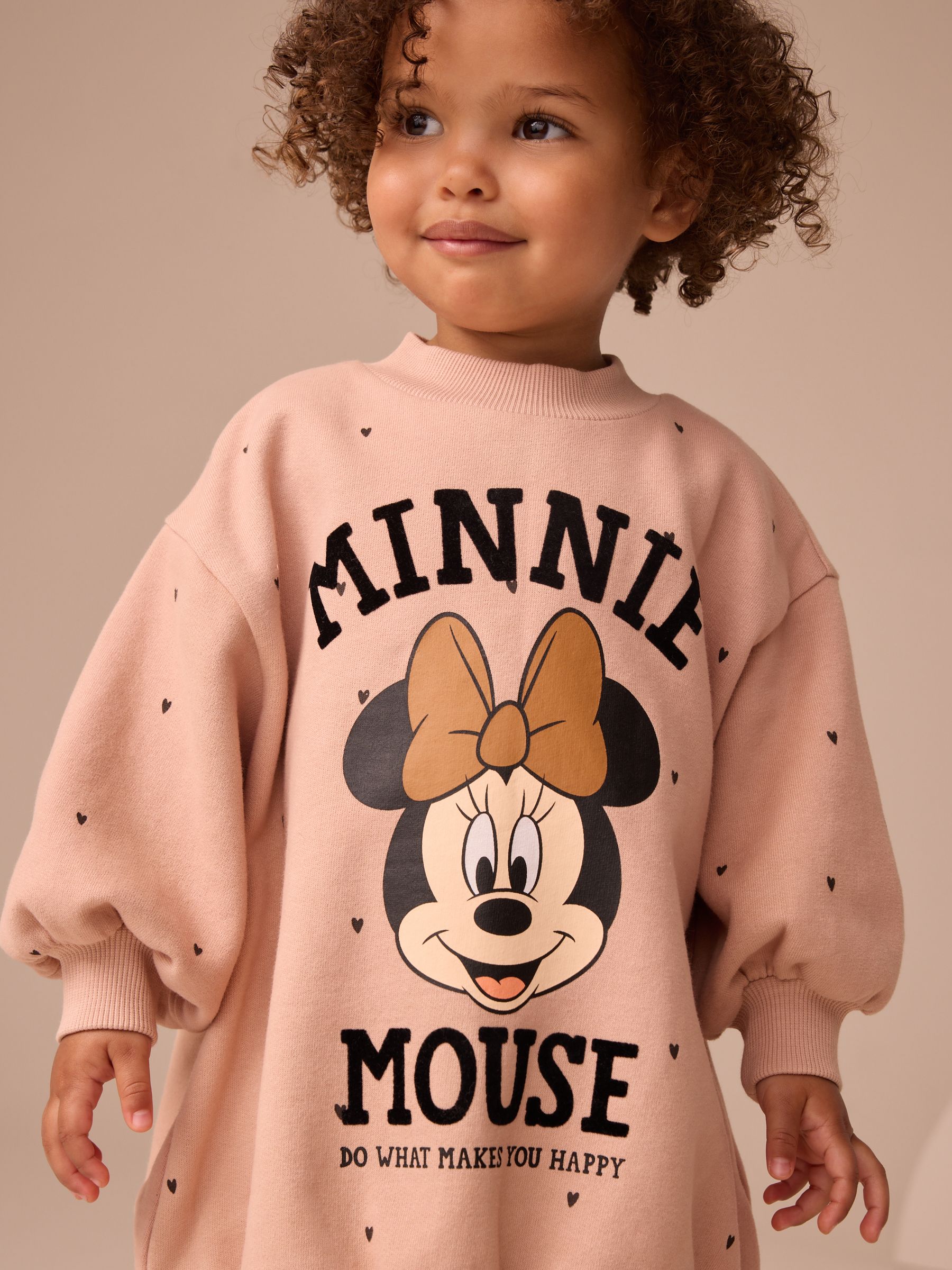minnie mouse - Set met jurk en legging met Disney-print (3 mnd-7 jr)