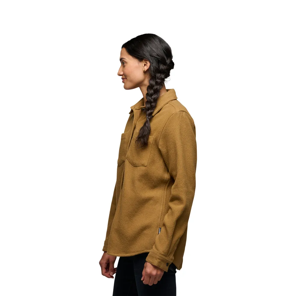 Black Diamond Women's Project Heavy Flannel Flax