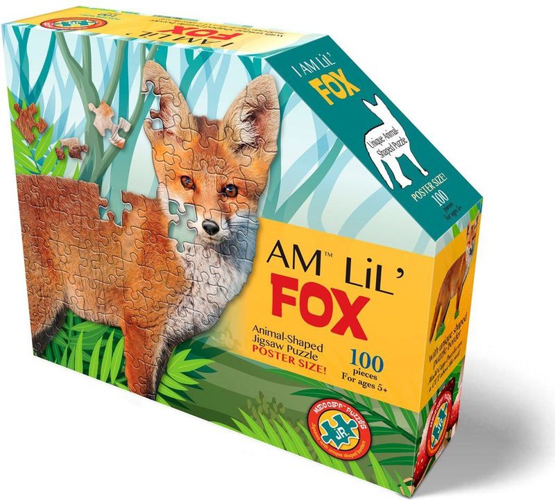Madd Capp - Konturpuzzle Junior Fuchs 100 XL Teile