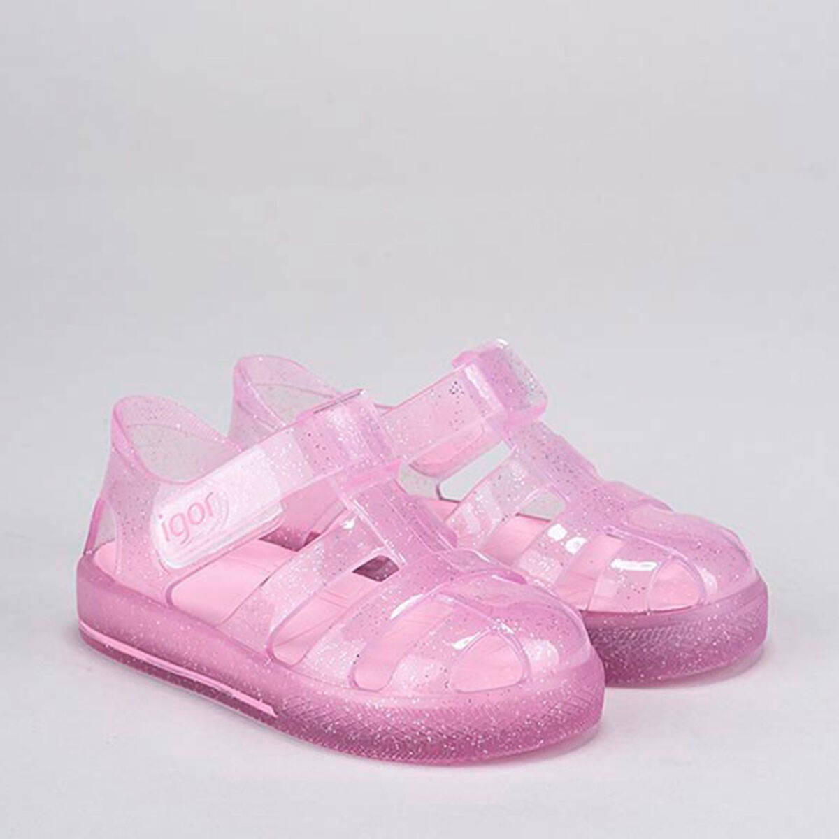 Igor waterschoenen met glitters roze