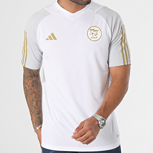 Maillot A Bandes FAF 22 HF1455 Blanc