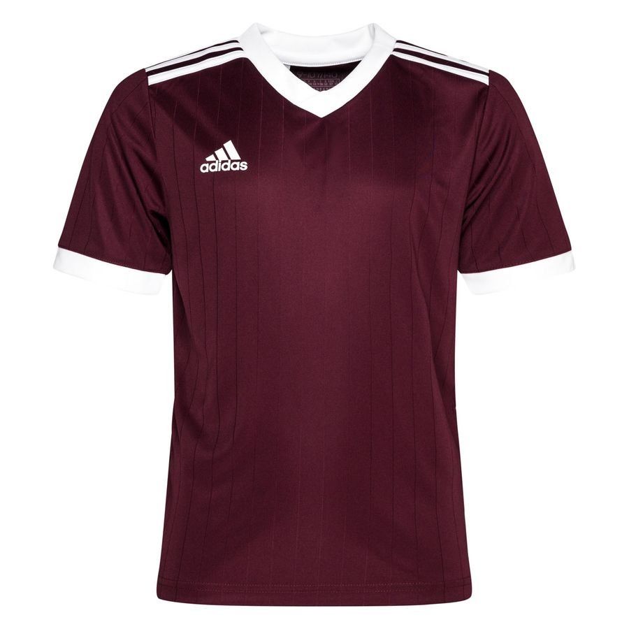 adidas Maillot Tabela 18 - Bordeaux/Blanc Enfant